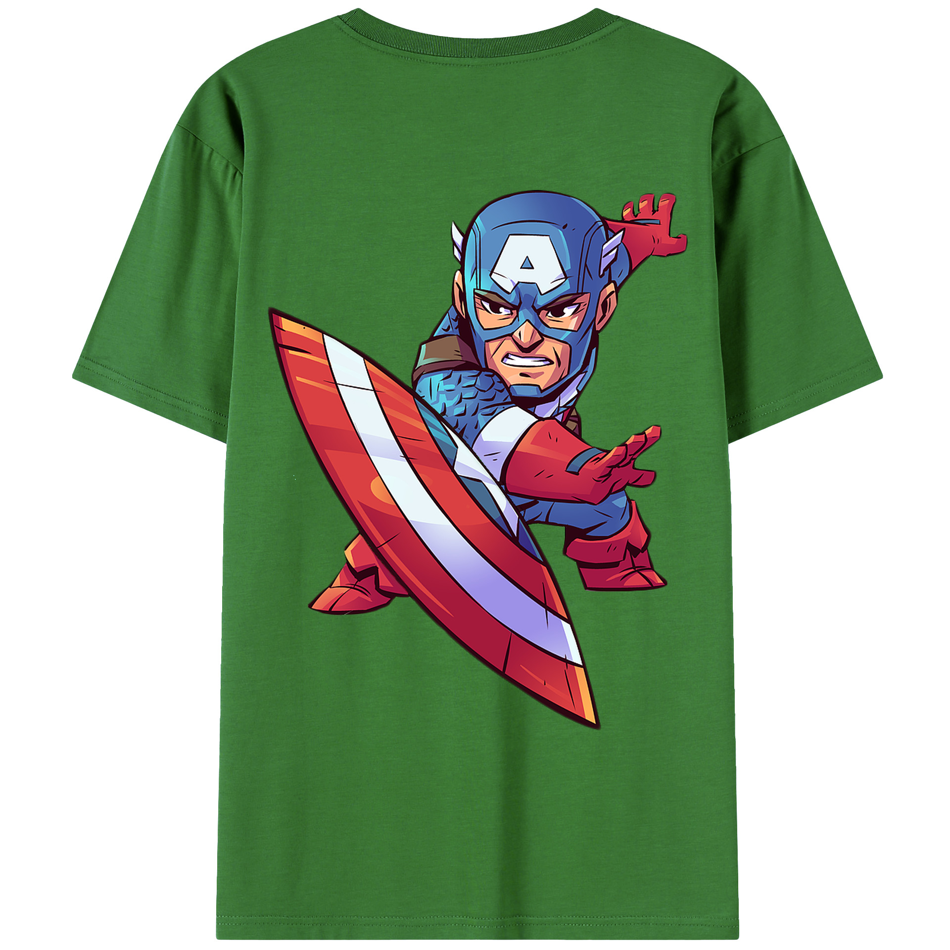 （画像用） アベンジャーズ The Avengers レディース半袖Tシャツ(バックプリント)